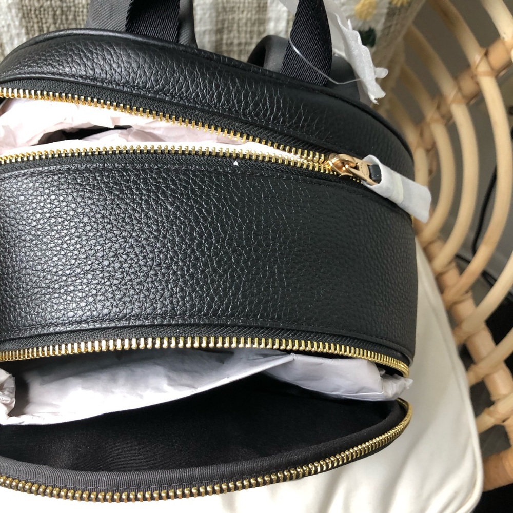 Coach  Pebble Leather Court Backpack in black NWT - Picture 10 of 14